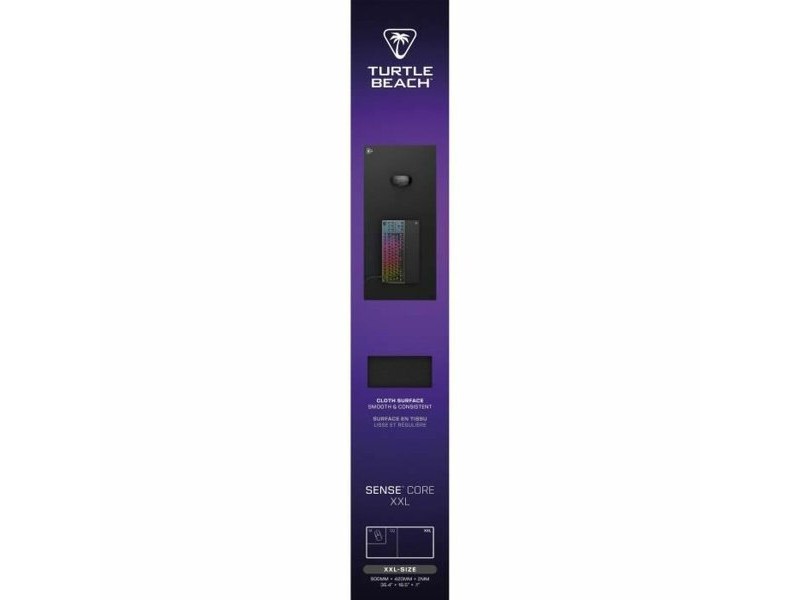 Подложка за мишка Turtle Beach Sense Core XXL Черен