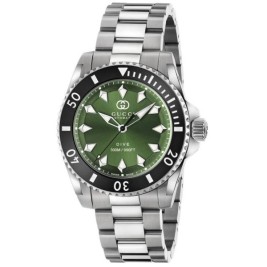 Мъжки часовник Gucci YA136363 Сребрист