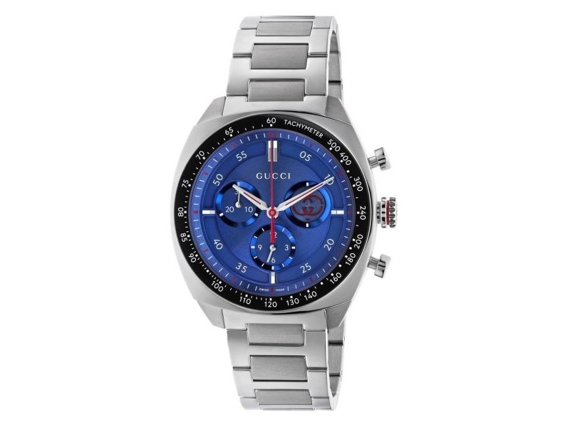 Мъжки часовник Gucci YA142317 Сребрист