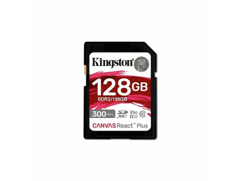 Mикро SD карта памет с адаптер Kingston SDR2/128GB 128 GB SDXC UHS-II 8K Ultra HD Mикро SD карта памет с адаптер Kingston SDR2/128GB 128 GB SDXC UHS-II 8K Ultra HD