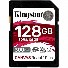 Mикро SD карта памет с адаптер Kingston SDR2/128GB 128 GB SDXC UHS-II 8K Ultra HD