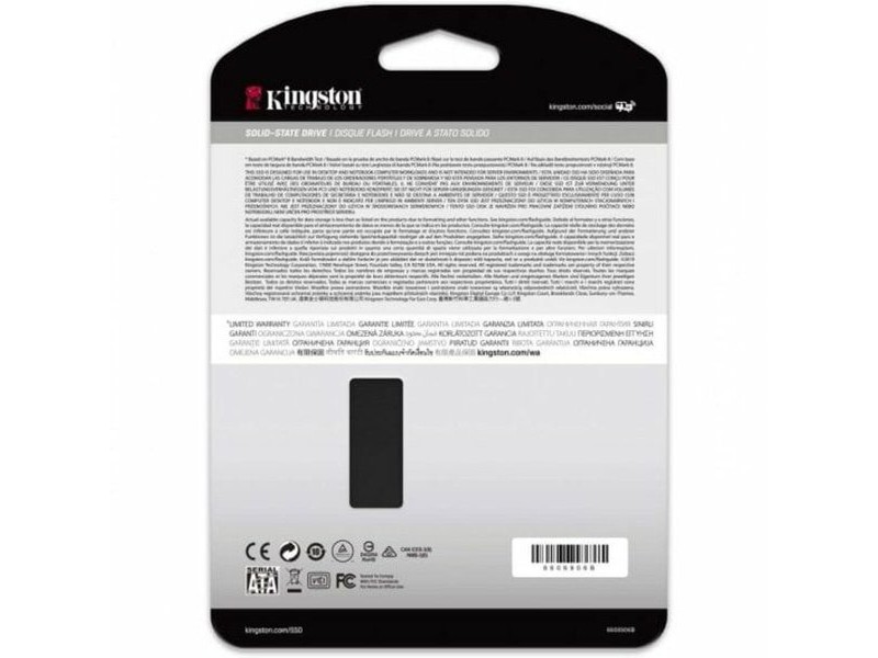 Твърд диск Kingston KC600 2 TB SSD