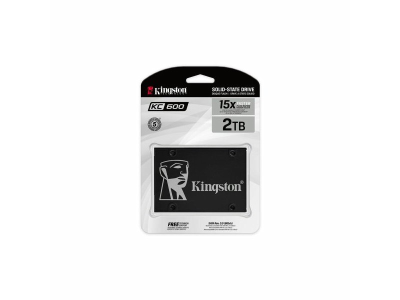 Твърд диск Kingston KC600 2 TB SSD