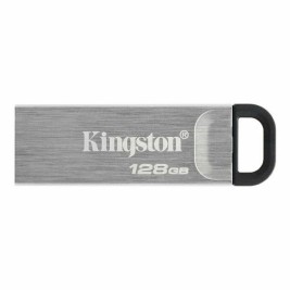 USB стик Kingston DTKN/128GB Черен Стомана 128 GB (1 броя)