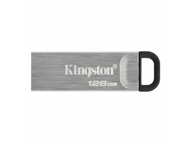 USB стик Kingston DTKN/128GB Черен Стомана 128 GB (1 броя)