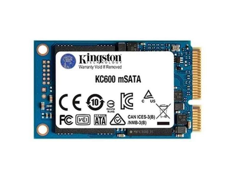 Твърд диск Kingston SKC600MS TLC 3D mSATA 1 TB SSD