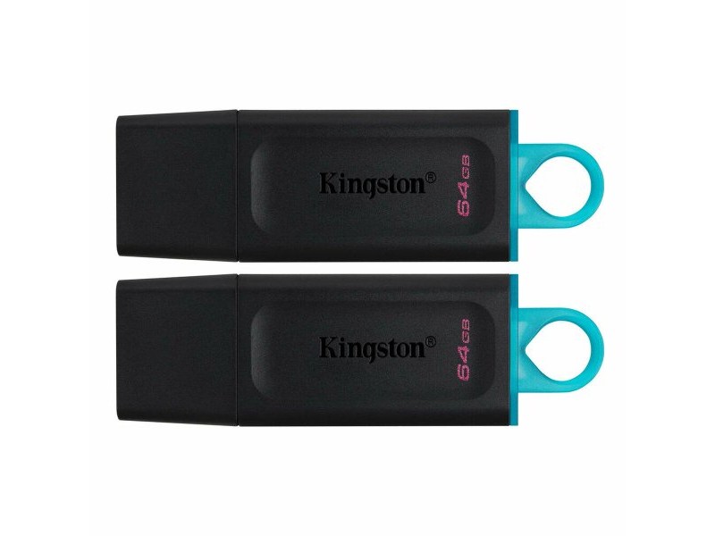 USB стик Kingston DataTraveler Exodia Зелен 64 GB 2 pcs