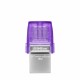 USB стик Kingston DTDUO3CG3/256GB Черен Лилав 256 GB