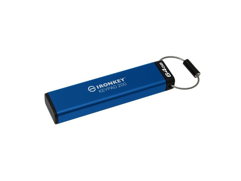 Флашка Kingston IKKP200/64GB Син