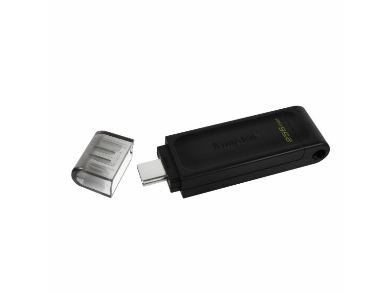 USB стик Kingston 70 Черен 256 GB