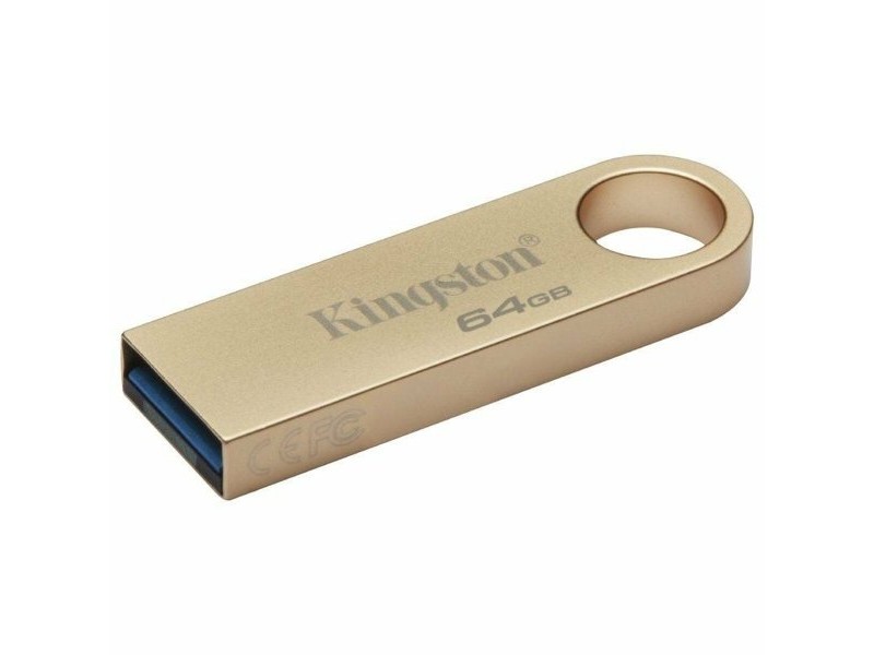USB стик Kingston DataTraveler SE9 G3 64 GB Златен