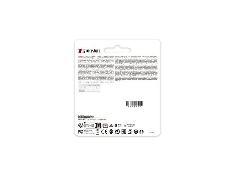 USB стик Kingston DTSE9G3/256GB Златен 256 GB (1 броя)
