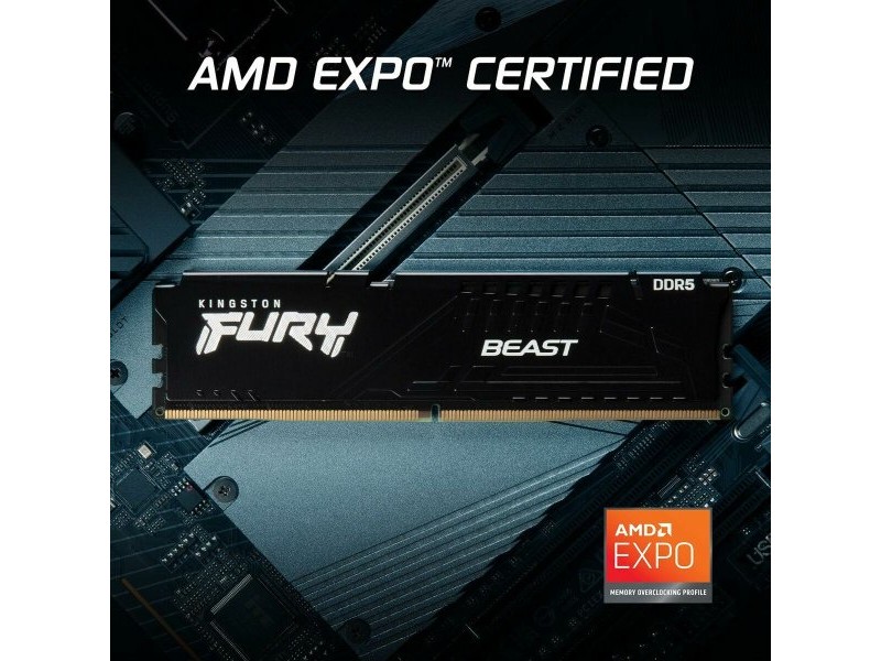 RAM памет Kingston KF564C32BBE-16 16 GB DDR5 SDRAM DDR5 cl32 RAM памет Kingston KF564C32BBE-16 16 GB DDR5 SDRAM DDR5 cl32