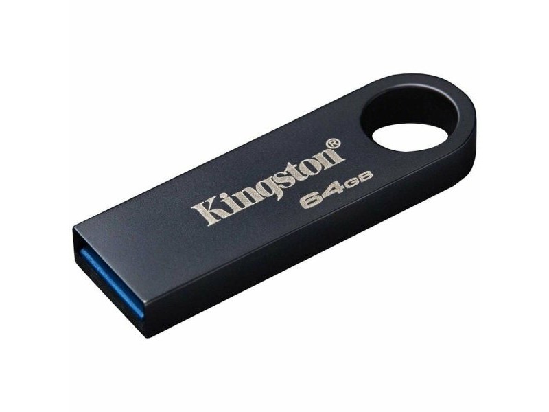 USB стик Kingston DataTraveler SE9 G3 USB 3.2 64 GB Черен