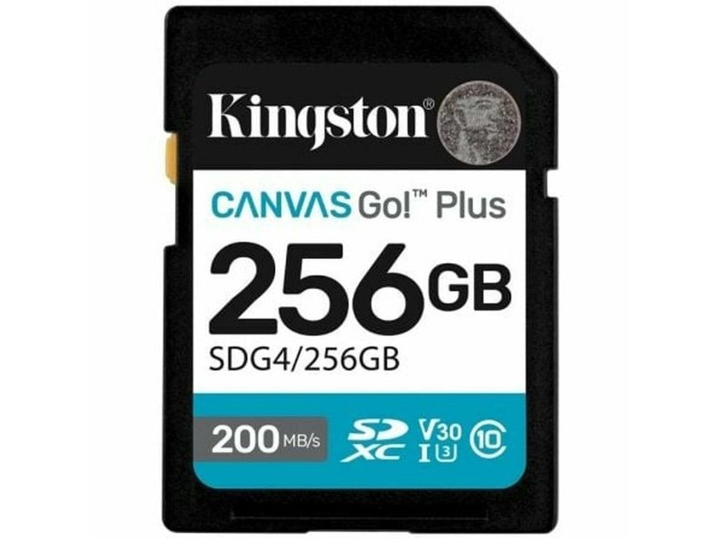 Mикро SD карта памет с адаптер Kingston SDG4/256GB 256 GB