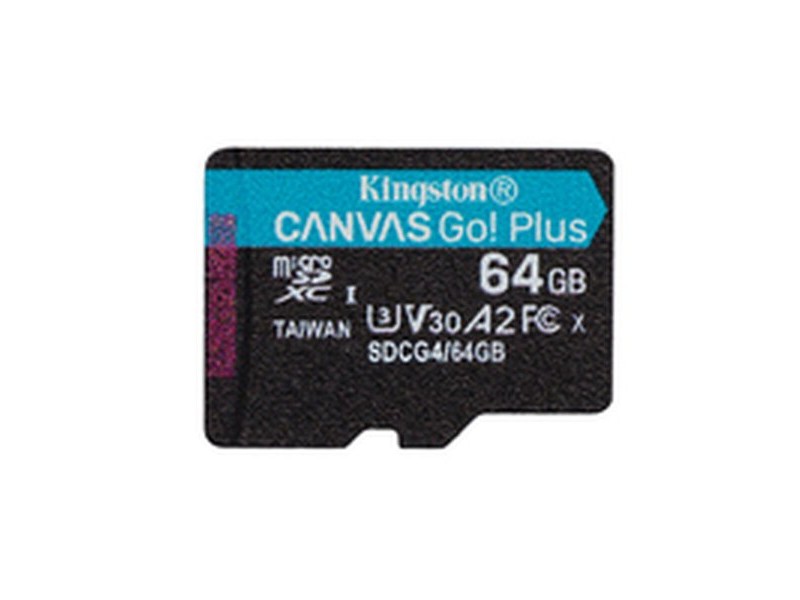 Kарта памет Micro SDXC Kingston CANVAS Select Plus 64 GB