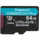 Kарта памет Micro SDXC Kingston CANVAS Select Plus 64 GB