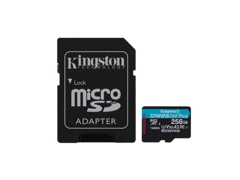Mикро SD карта памет с адаптер Kingston SDCG4/256GB 256 GB