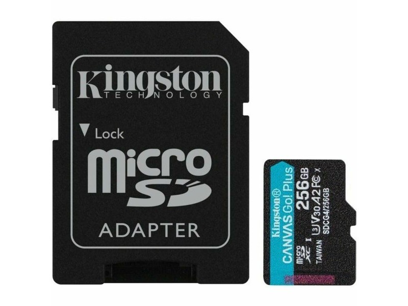 Mикро SD карта памет с адаптер Kingston SDCG4/256GB 256 GB