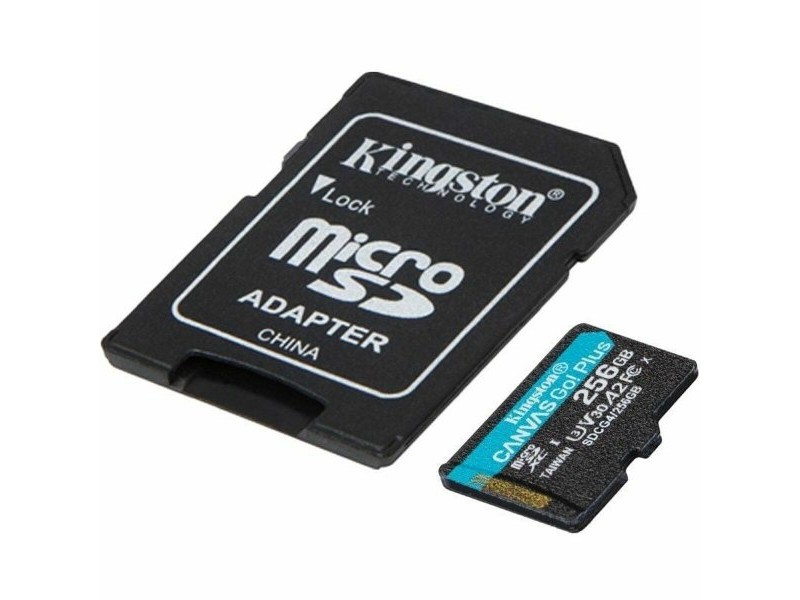 Mикро SD карта памет с адаптер Kingston SDCG4/256GB 256 GB