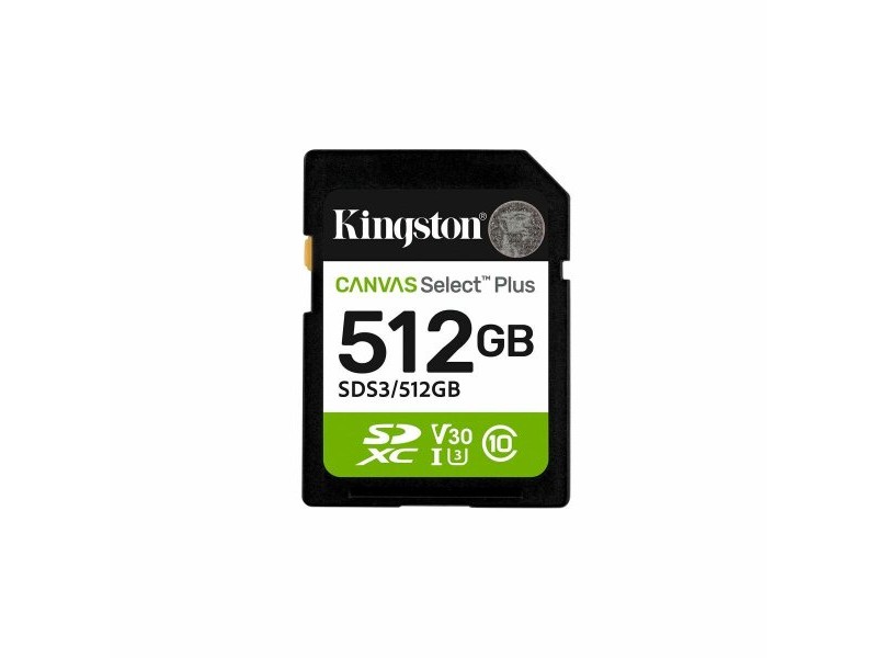 Mикро SD карта памет с адаптер Kingston SDS3/512GB 512 GB