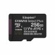 Mикро SD карта памет с адаптер Kingston SDCS3/256GBSP 256 GB