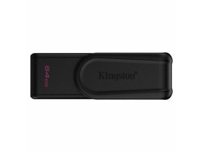 USB стик Kingston DataTraveler Exodia S USB 3.2 64 GB Черен
