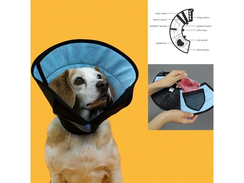 Елизаветинска яка за куче KVP Calmer Многоцветен (15-23 cm)