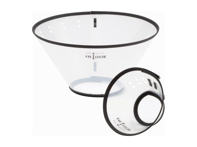 Елизаветинска яка за куче KVP Saf-T-Clear Прозрачен (25-38 cm)