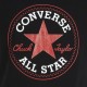 Детски Тениска с къс ръкав Converse Черен