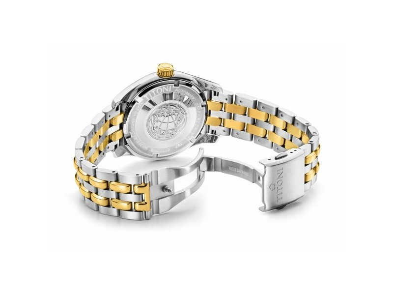 Мъжки часовник Titoni 797SY-DB-019 (Ø 40 mm)