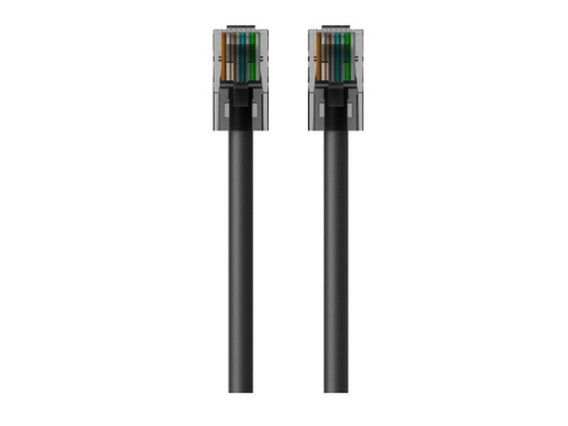UTP категория 6 твърд мрежови кабел Belkin RJ45-RJ45, Cat6, 2m Черен 2 m