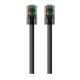 UTP категория 6 твърд мрежови кабел Belkin RJ45-RJ45, Cat6, 2m Черен 2 m