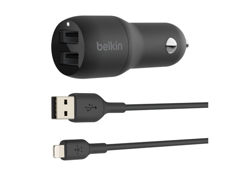 Зарядно за кола Belkin CCD001BT1MBK 24 W Зарядно за кола Belkin CCD001BT1MBK 24 W