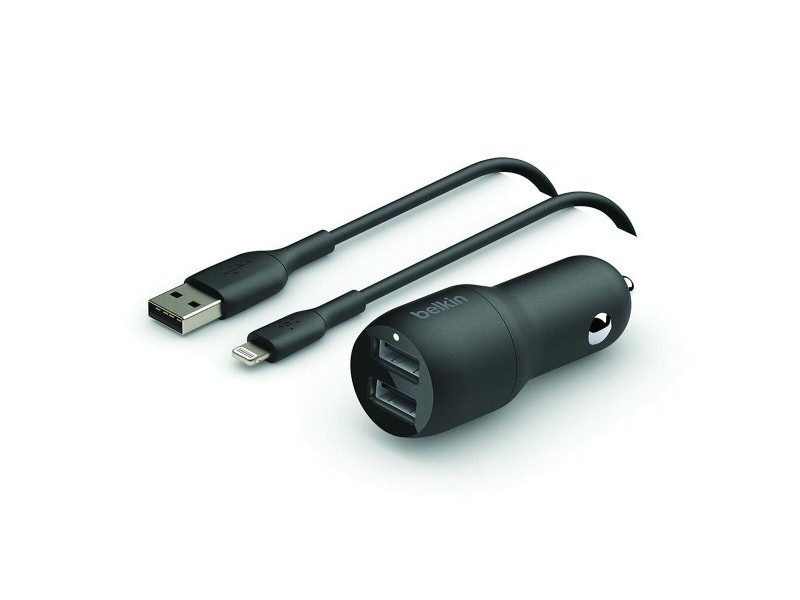 Зарядно за кола Belkin CCD001BT1MBK 24 W Зарядно за кола Belkin CCD001BT1MBK 24 W