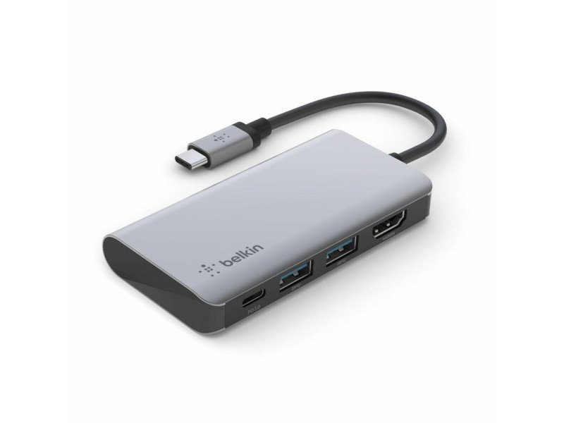 USB извод Belkin AVC006btSGY Сребро 100 W (1 броя)