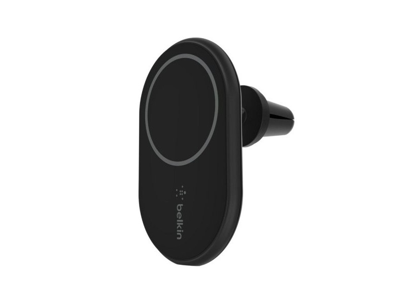 Безжично Зарядно с Поставка за Мобилен Телефон Belkin WIC004BTBK Черен 10 W (1 броя)