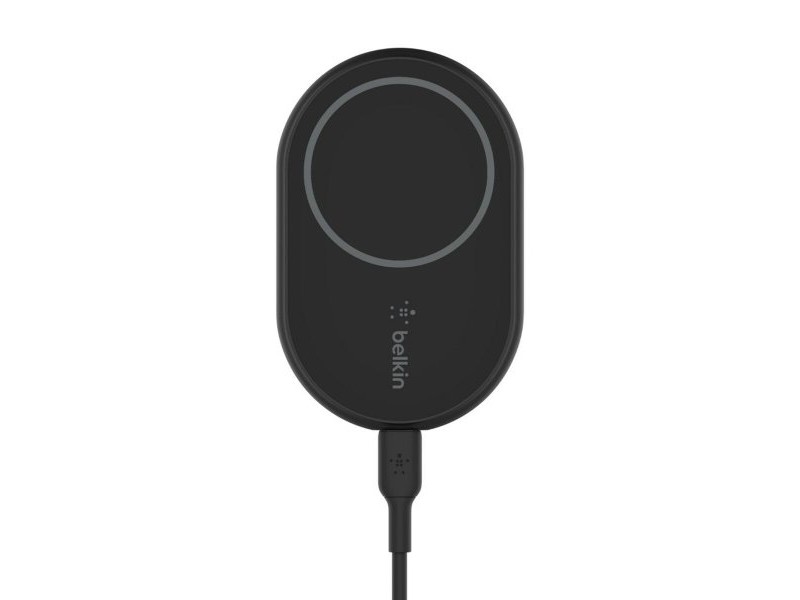 Безжично Зарядно с Поставка за Мобилен Телефон Belkin WIC004BTBK Черен 10 W (1 броя)