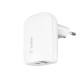 Зарядно за стена Belkin WCB007VFWH Бял 12 W