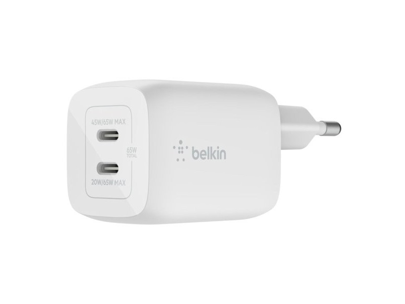 Зарядно за стена Belkin WCH013vfWH Бял 65 W (1 броя)