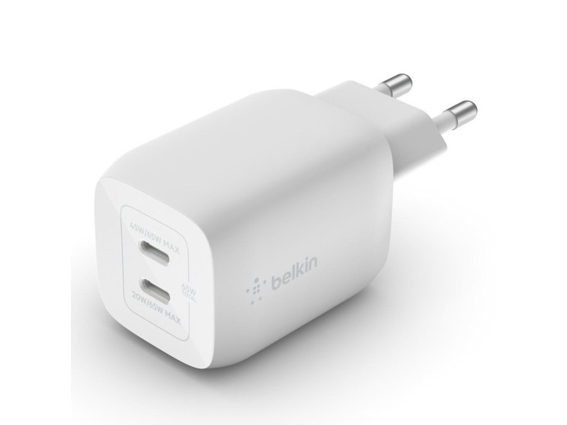 Зарядно за стена Belkin WCH013vfWH Бял 65 W (1 броя)