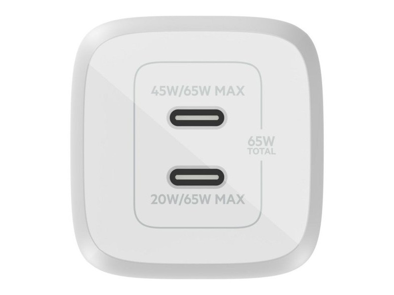 Зарядно за стена Belkin WCH013vfWH Бял 65 W (1 броя)