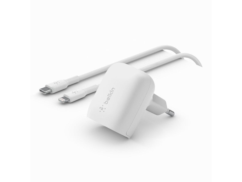 Зарядно за стена Belkin WCA006VF1MWH-B5 Бял 20 W