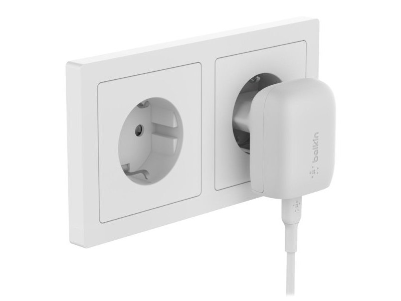Зарядно за стена Belkin WCA006VFWH Бял 20 W