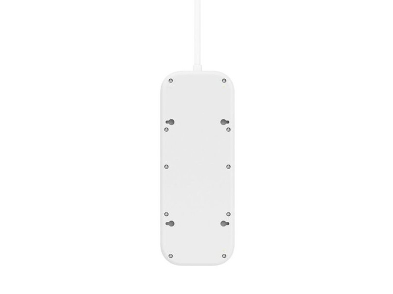 Контакт - 6 изхода с копче Belkin Connect SRB002VF2M Бял