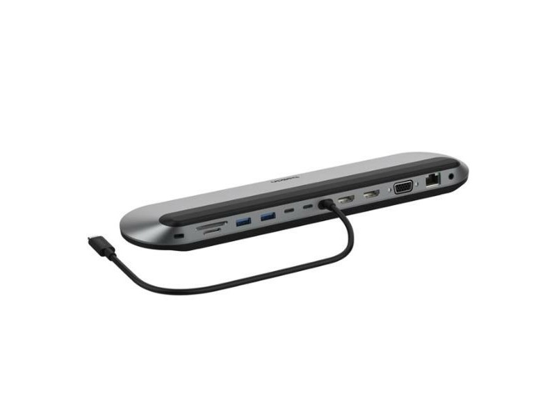 USB Cable Belkin INC014BTSGY Черен