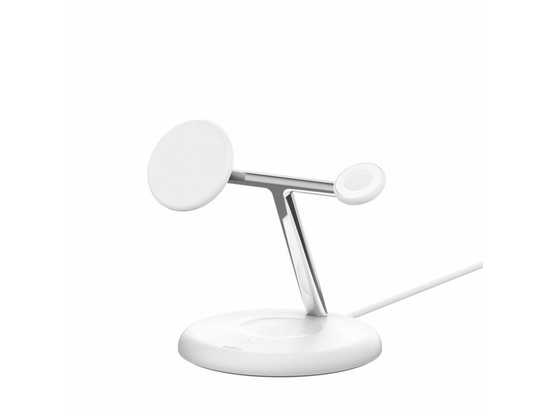 Безжично Зарядно с Поставка за Мобилен Телефон Belkin WIZ023VFWH