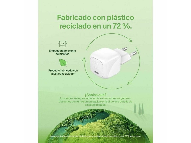 Кабел против мълнии Belkin WCA008KQWH Бял 30 W