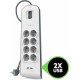 Защита от пренапрежение Belkin BSV804VF2M-V2