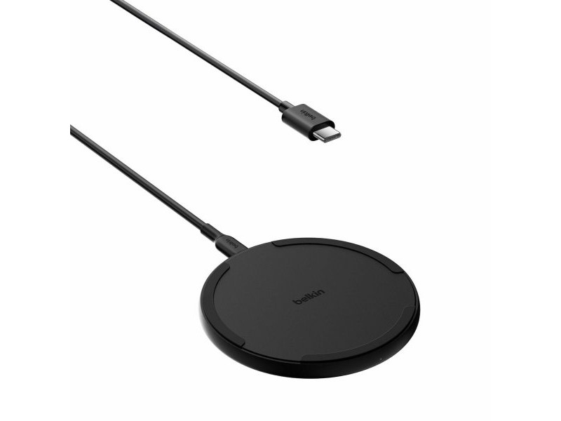 Безжично зарядно Belkin WIA012HQBK Черен 15 W